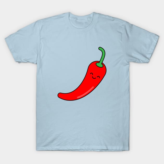 Chili Pepper T-Shirt by WildSloths